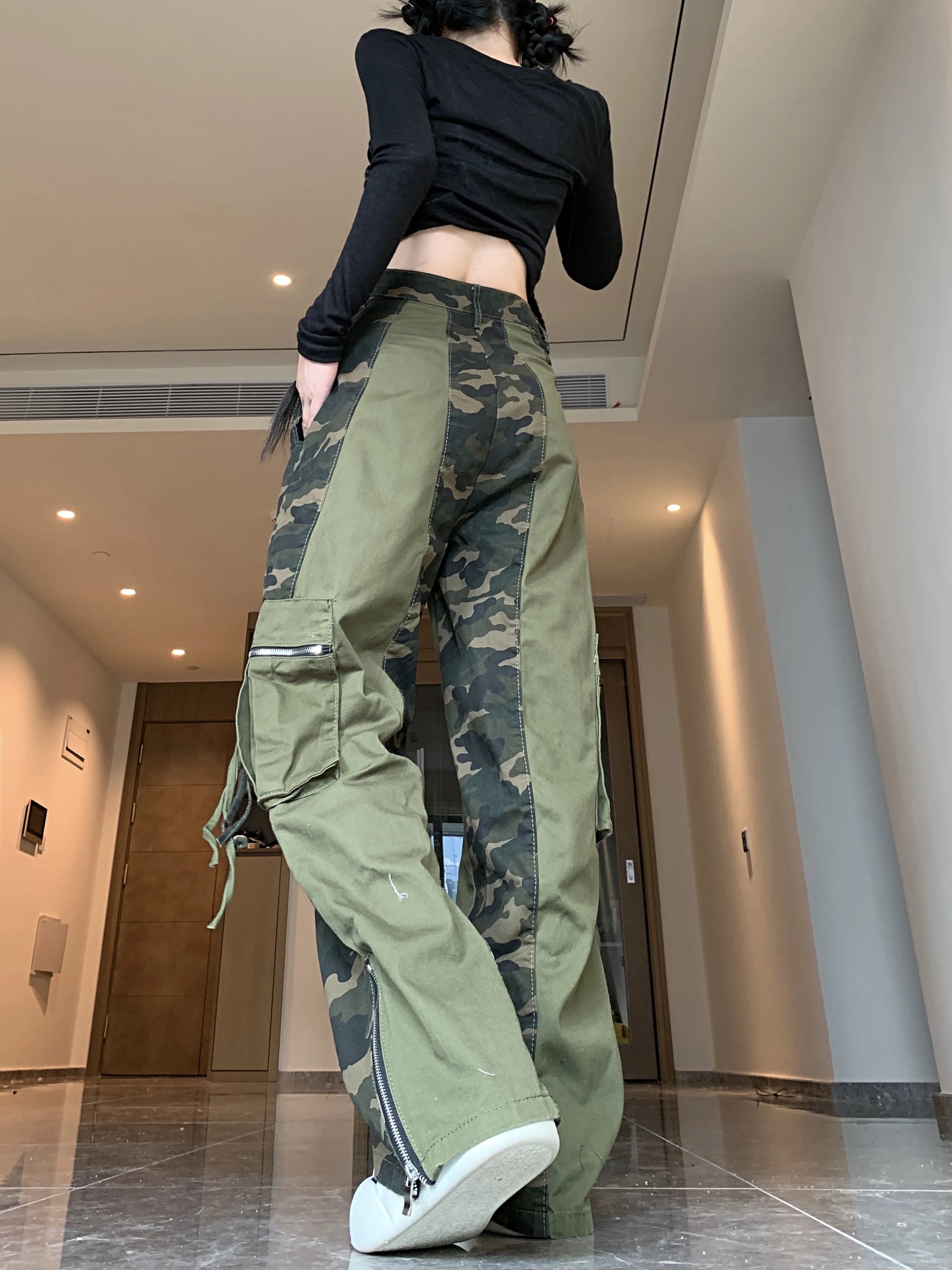 Camouflage Two-Piece Pants